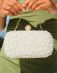 Chantal Pearl Clutch Bag